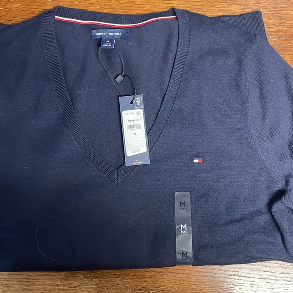 Tommy Hilfiger Navy Sweater - Picture 4 of 4